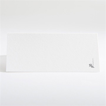 Marque-place mariage air union - Dos du marque-place