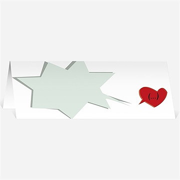 Marque-place mariage illustrations originales photo
