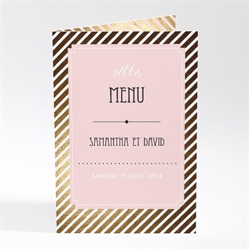 Menu mariage notre annonce