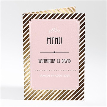 Menu mariage notre annonce