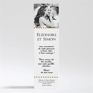 Remerciement mariage smoking et talons