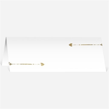 Marque-place mariage invitation photo vintage