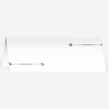 Marque-place mariage invitation photo vintage