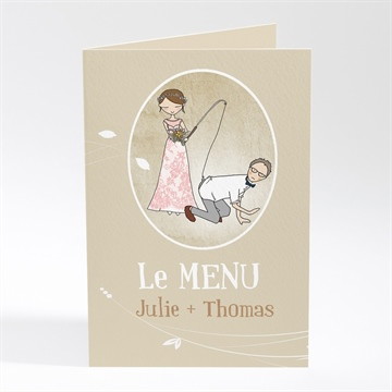 Menu mariage dans le droit chemin