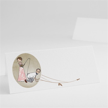 Marque-place mariage dans le droit chemin