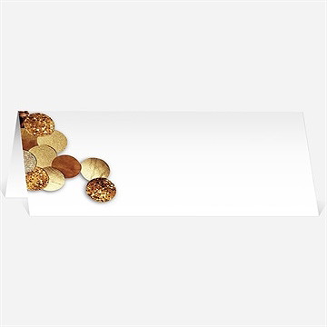 Marque-place mariage gravure et motifs original
