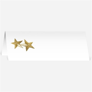 Marque-place mariage féerie d'étoiles