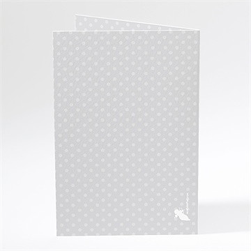 Menu communion le calice - Dos du menu