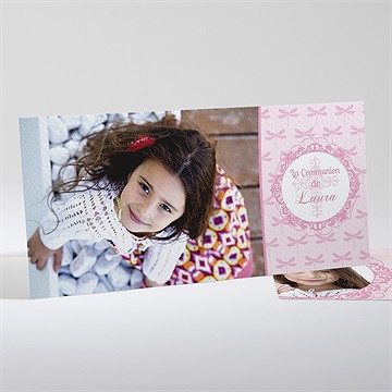 Faire-part communion laura