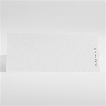 Marque-place baptême ardoise chic et sacrée - Dos du marque-place