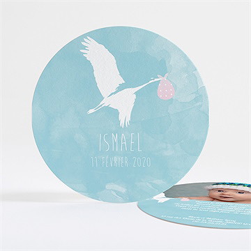 Faire-part naissance livraison par cigogne