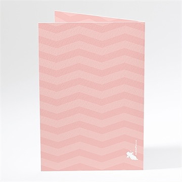 Menu baptême arabesque - Dos du menu