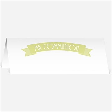 Marque-place communion en famille