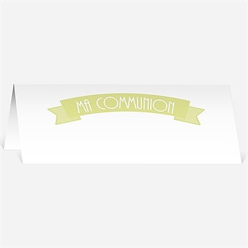 Marque-place communion en famille