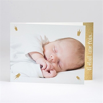 Faire-part naissance annonce naissance princesse