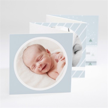 Faire-part naissance tout en image