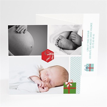 Faire-part naissance notre petit cadeau