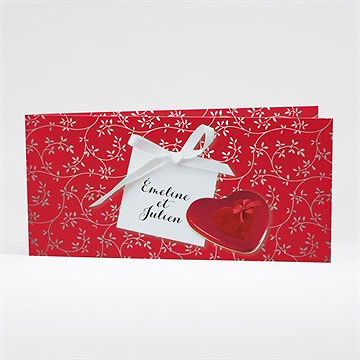 Faire-part mariage aux couleurs de notre amour