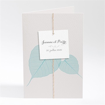 Faire-part mariage campagne chic