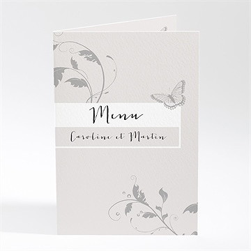 Menu mariage fleurs et élégance