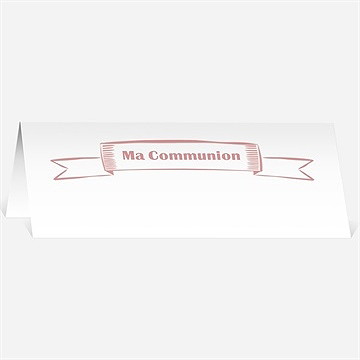 Marque-place communion etape chrétienne