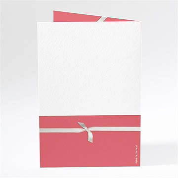 Menu mariage oui liberty - Dos du menu