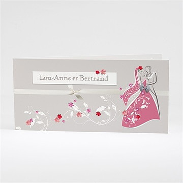 Faire-part mariage un mariage illustré