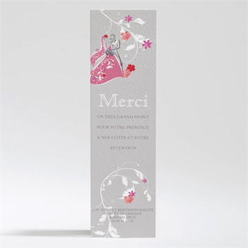 Remerciement mariage un mariage illustré