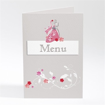 Menu mariage un mariage illustré