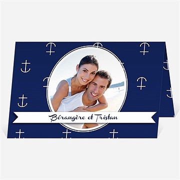 Faire-part mariage les ancres du mariage