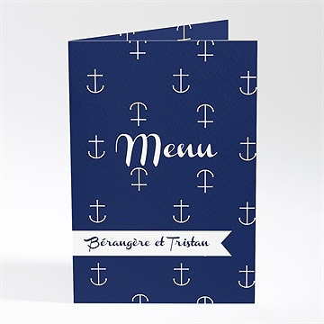 Menu mariage les ancres du mariage