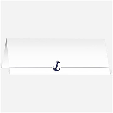 Marque-place mariage les ancres du mariage