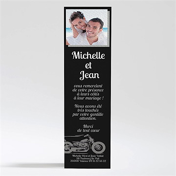 Remerciement mariage amour et vitesse