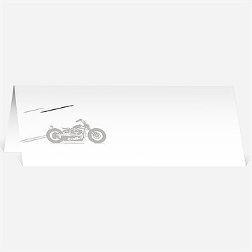 Marque-place mariage amour et vitesse