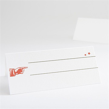 Marque-place mariage vintage & original