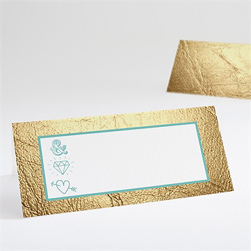 Marque-place mariage le hasard