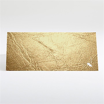 Marque-place mariage le hasard - Dos du marque-place