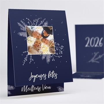 Carte de voeux petit portrait voeux