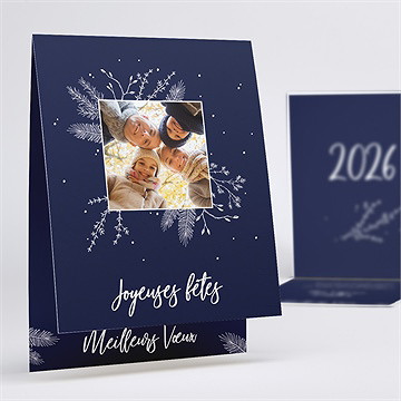 Carte de voeux petit portrait voeux