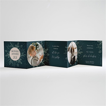 Carte de voeux nos voeux en histoire - Intérieur de la carte