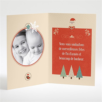 Carte de voeux le plus beau des noel - Intérieur de la carte