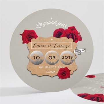 Faire-part mariage la surprise