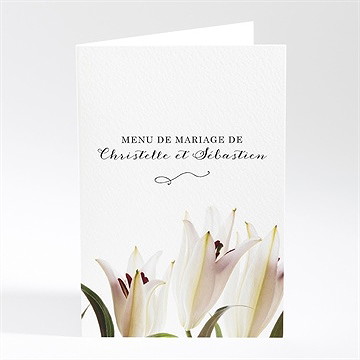 Menu mariage effet surprise