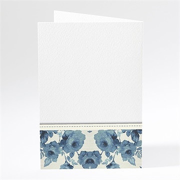 Menu mariage étiquettes trompe l'oeil - Dos du menu