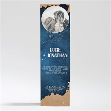 Remerciement mariage univers amour