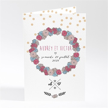 Faire-part mariage tendance et délicat