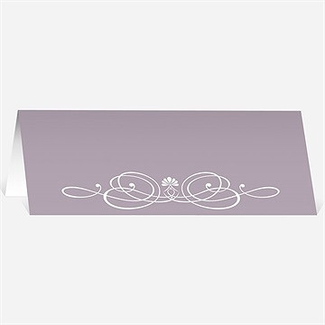 Marque-place mariage décoration florale