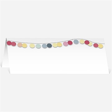 Marque-place mariage ardoise créative