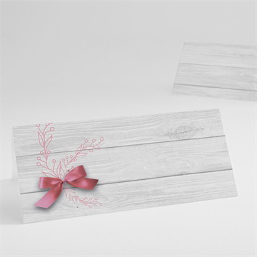 Marque-place baptême jolie composition