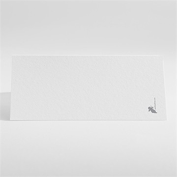 Marque-place mariage ticket cinema - Dos du marque-place